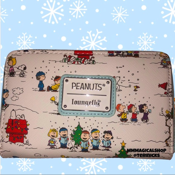 Loungefly Bags Loungefly Peanuts Happy Holidays Aop Mini Backpack